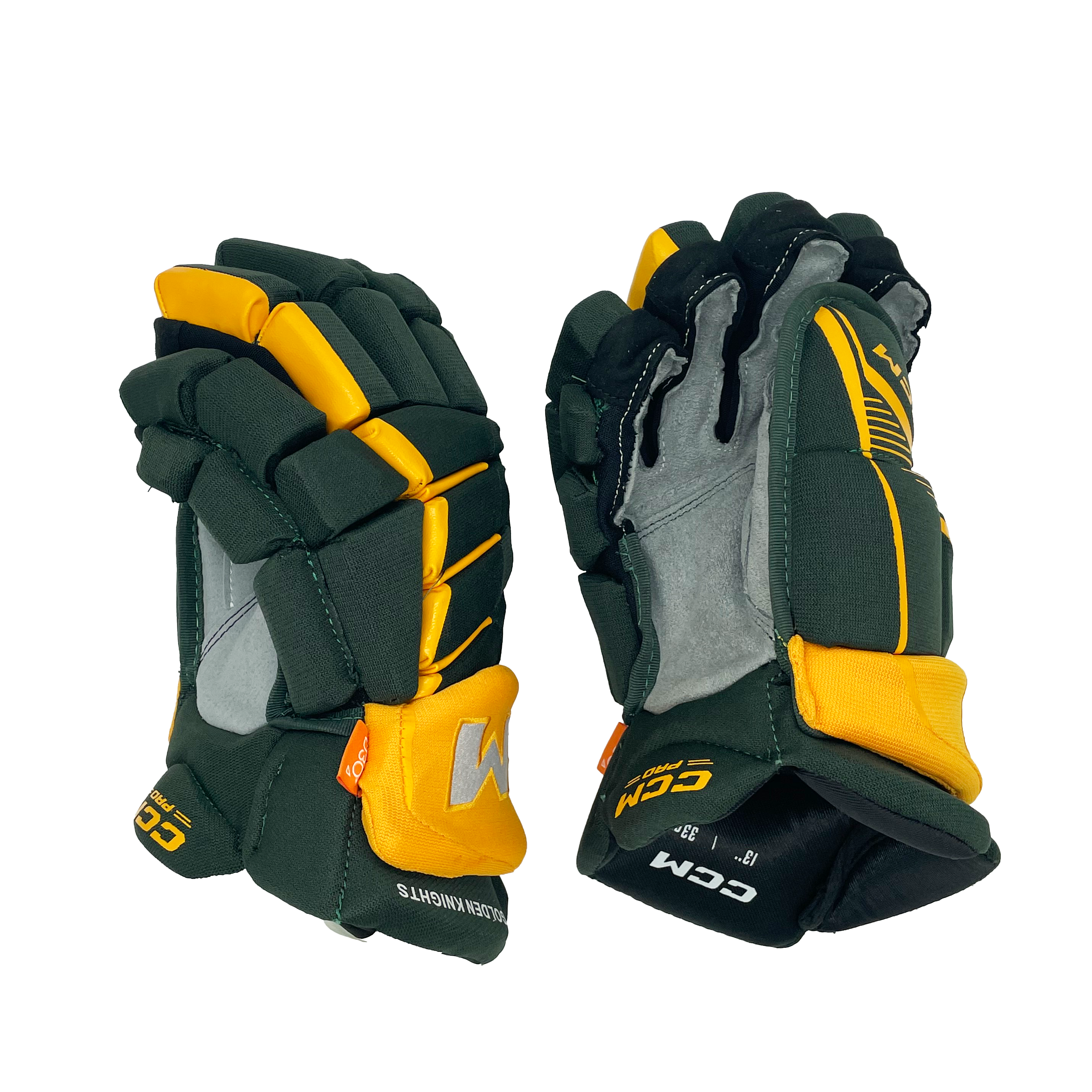 CCM HGJS - Gant NCAA Pro Stock (vert/jaune)
